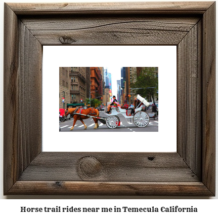 horse trail rides near me in Temecula, California